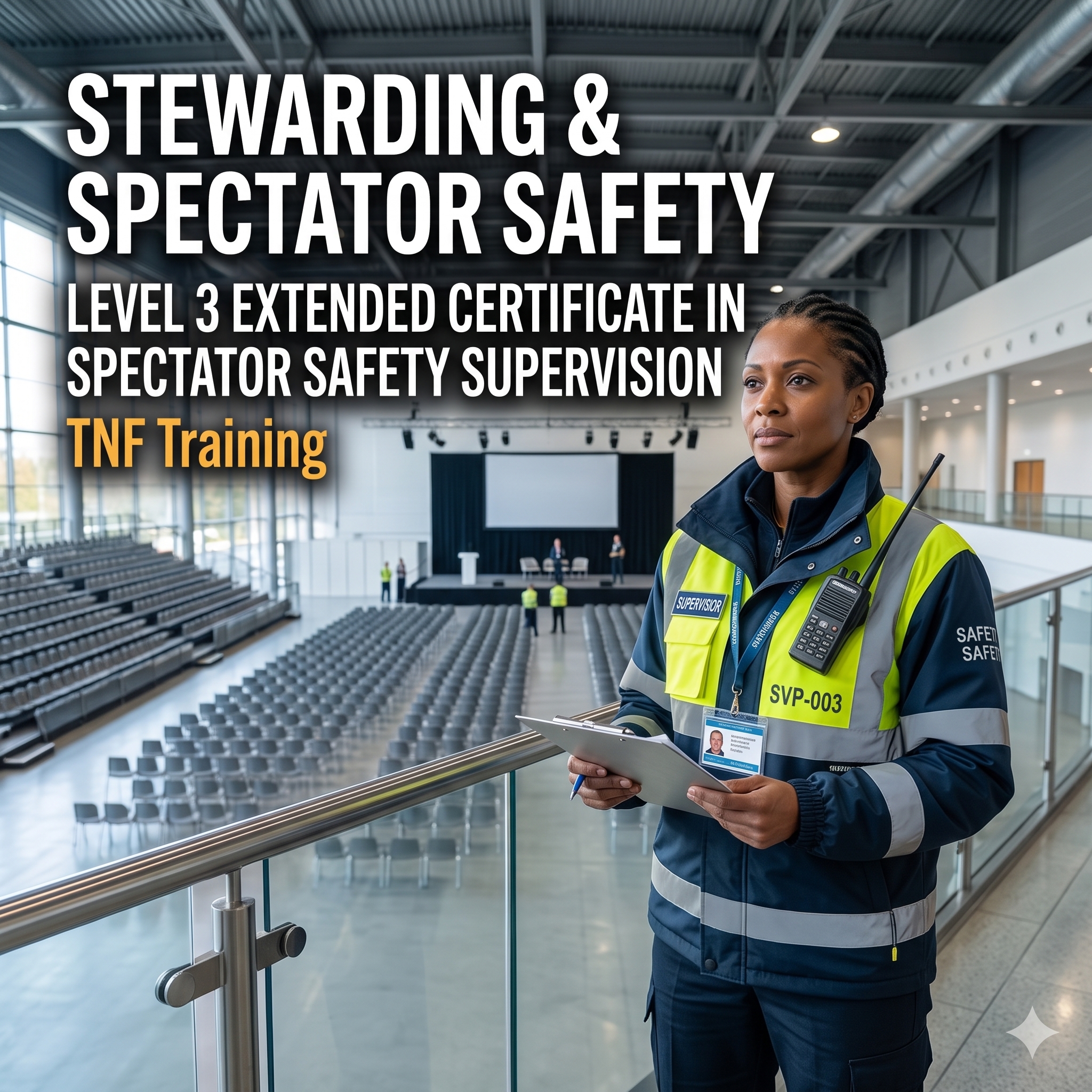 Level 3 Extended Certificate in Spectator Safety Supervision